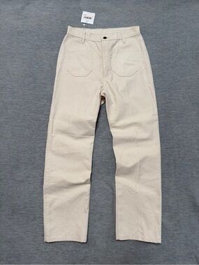 Lykke Wullf sz 6 Ranch Pant in Canvas Natural